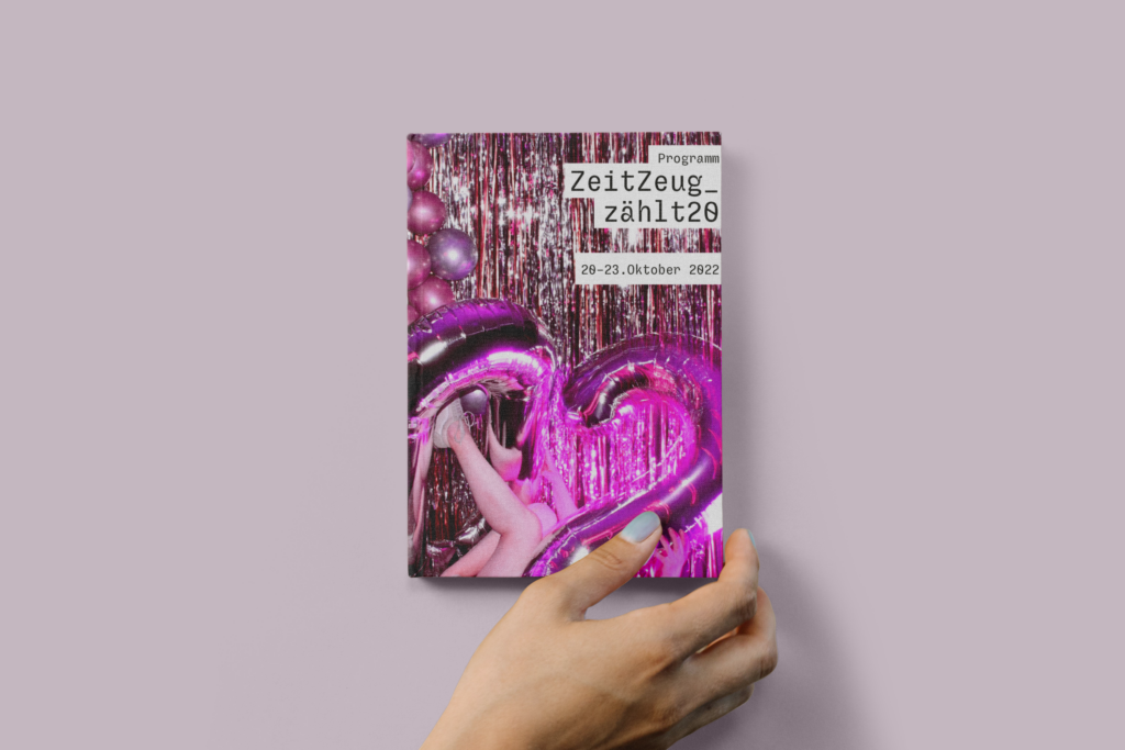ZeitZeug_ Programmheft Festival 2022